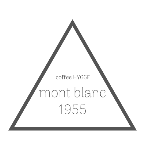 coffee HYGGE montblanc 1955 ロゴ
